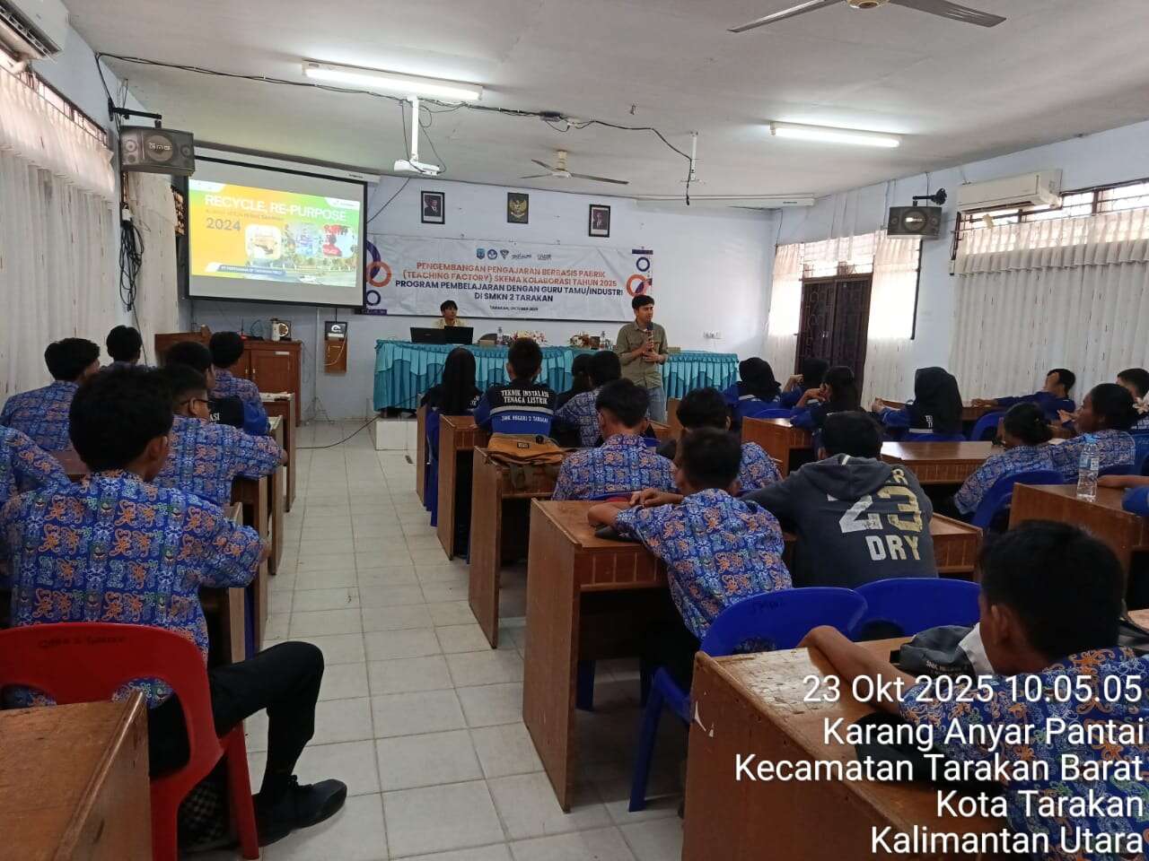 Program Pembelajaran Dengan Guru Tamu/Industri Di SMKN 2 Tarakan
